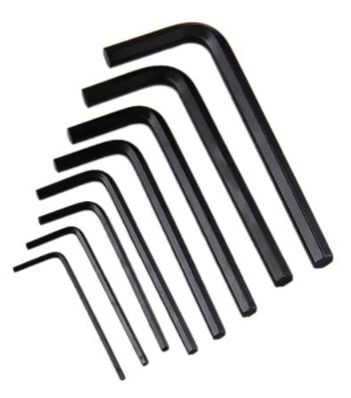 JOGO DE CHAVES HEXAGONAIS BELZER COM 8 PEÇAS 220903BBR