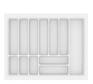 DIVISÃO DE TALHERES 640X510X50MM BRANCO 0858-BR CANGO