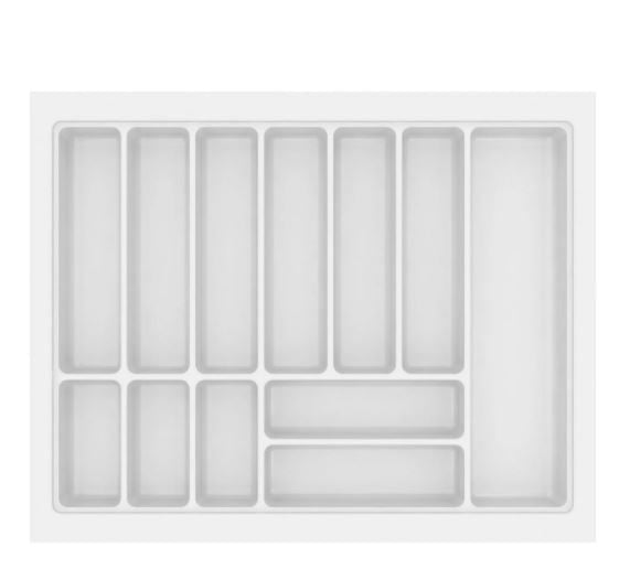 DIVISÃO DE TALHERES 640X510X50MM BRANCO 0858-BR CANGO