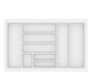 DIVISÃO DE TALHERES 740X480X50MM BRANCO 0706-BR CANGO