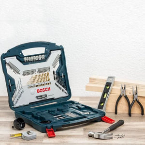 KIT X-LINE PARA PARAFUSAR E PERFURAR COM 103 PEÇAS  2607017395 BOSCH