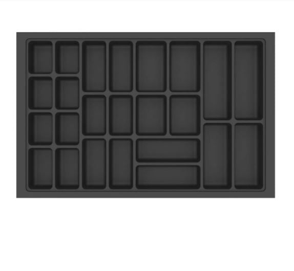 DIVISÃO PARA ROUPA ÍNTIMA 725X840 PRETO 340-PT CANGO