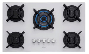 FOGÃO COOKTOP FISCHER 5Q TRIPLA CHAMA INFINITY BRANCO BIVOLT 26298.62470