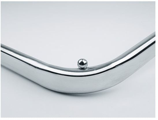 CABIDEIRO OVAL FICO 80CM CROMADO PARA TRILHO 6303040012