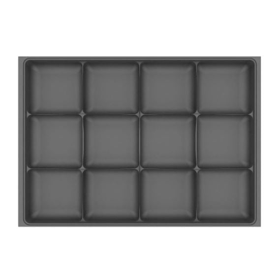 DIVISÃO PARA ROUPA ÍNTIMA 355X485 GRAFITE 305-GRAF/FLOC CANGO