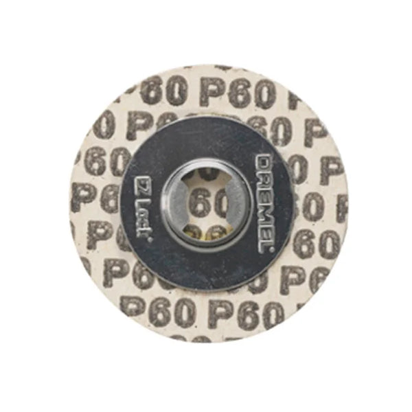 DISCO DE LIXA GRÃO 60 COM 5 PEÇAS EZ-LOCK 2615E411ADD DREMEL