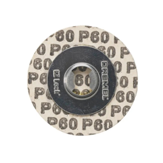 DISCO DE LIXA GRÃO 60 COM 5 PEÇAS EZ-LOCK 2615E411ADD DREMEL