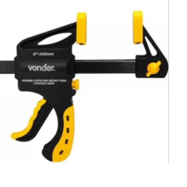 GRAMPO TIPO SARGENTO 8" 203MM GA608 3580619008 VONDER