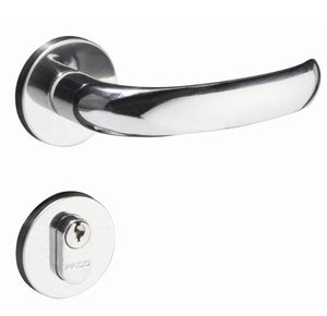 FECHADURA EXTERNA CONCEPT ROSETA CROMADO 406E CR PADO