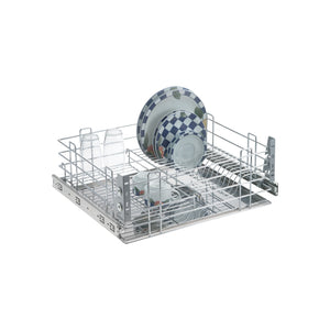 GAVETA ESCORREDOR COM BANDEJA INOX 770X210X450MM 45KG 2088 CROMADO SCHMITT