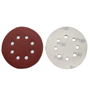 DISCO DE LIXA 125MM PERFURADO COM VELCRO GRÃO 180 738089 MTX