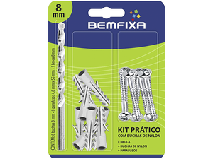 KIT PRÁTICO 8MM 3376 BEMFIXA