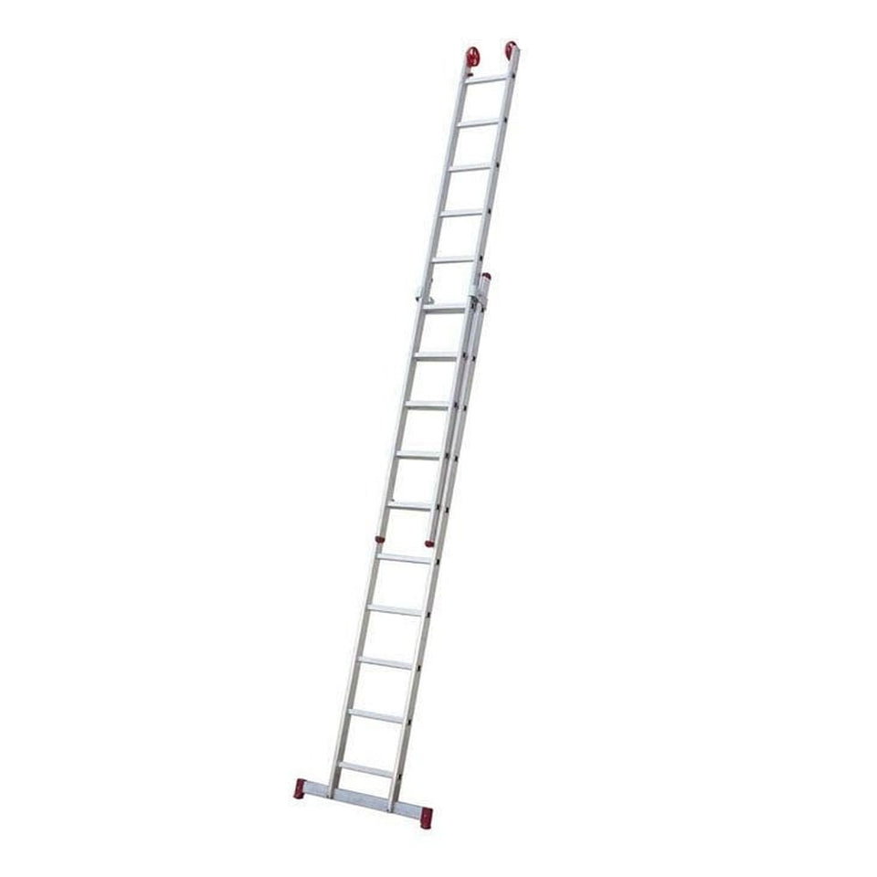 ESCADA EXTENSIVA EM ALUMÍNIO 2X11 DEGRAUS ESC0620GO BOTAFOGO