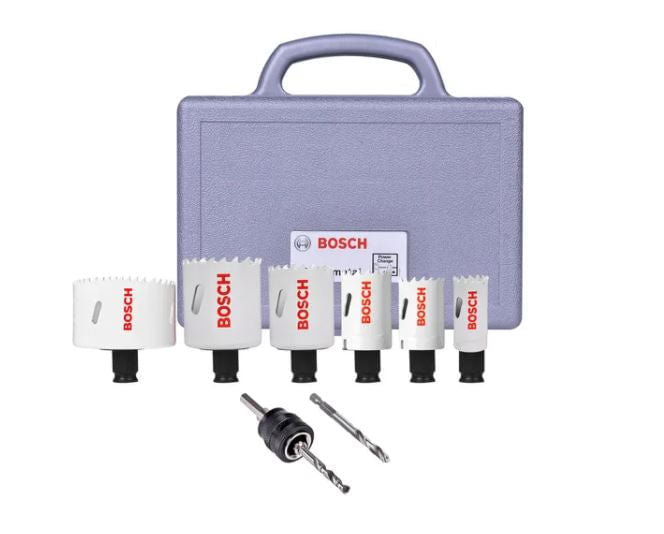 JOGO DE SERRA COPO POWER CHANGE PROGRESSOR COM 9 PEÇAS 2608584666 BOSCH