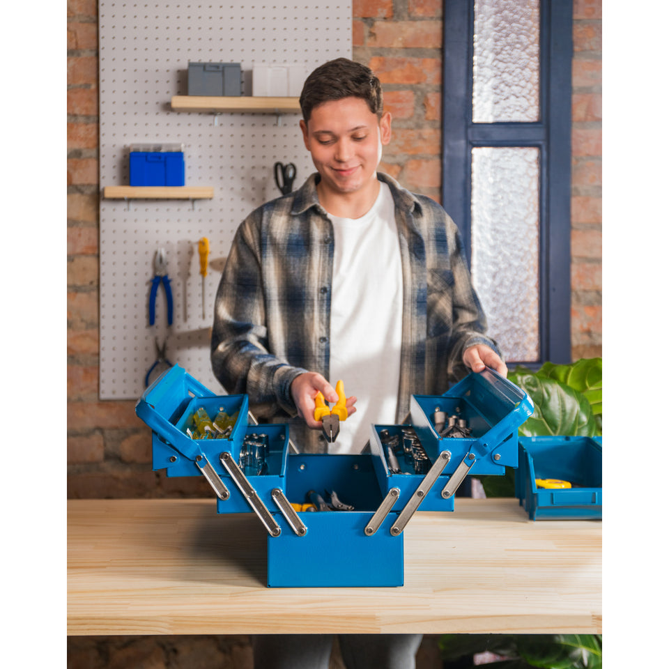 CAIXA SANFONADA PARA FERRAMENTA 5 GAVETAS 43800005 TRAMONTINA