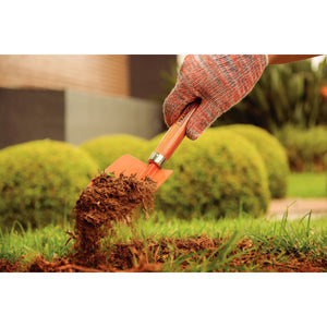 PAZINHA LARGA METÁLICA COM CABO DE MADEIRA 77907001 TRAMONTINA