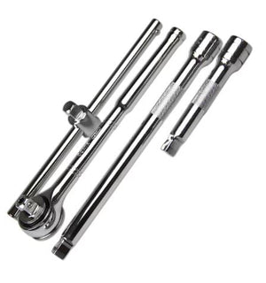 JOGO DE SOQUETES ESTRIADOS SATA 1/2" COM 18 PEÇAS ST09203S