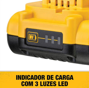 BATERIA ÍON LÍTION 20V MAX 4.0AH COMPACT DCB240-B3 DEWALT
