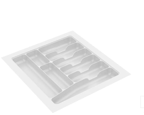 DIVISÃO DE TALHERES 510X480X50MM BRANCO 034-BR CANGO