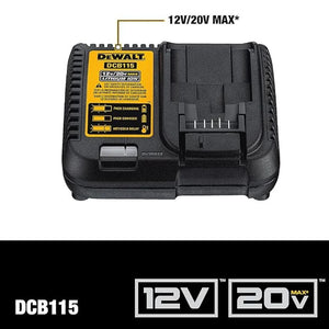 KIT 2 BATERIAS + CARREGADOR + BOLSA 20V DCB205C2K DEWALT