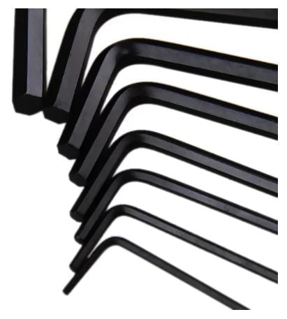 JOGO DE CHAVES HEXAGONAIS BELZER COM 8 PEÇAS 220903BBR