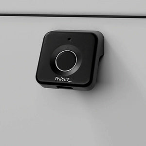 FECHADURA ELETRÔNICA BIOMÉTRICA PARA MÓVEIS PPZ-1005 PRETO PAPAIZ