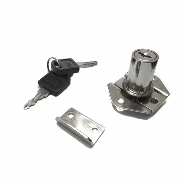 FECHADURA DE GAVETA 30MM COM BATENTE GMAD