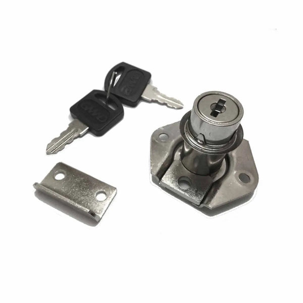 FECHADURA DE GAVETA 22MM COM BATENTE GMAD