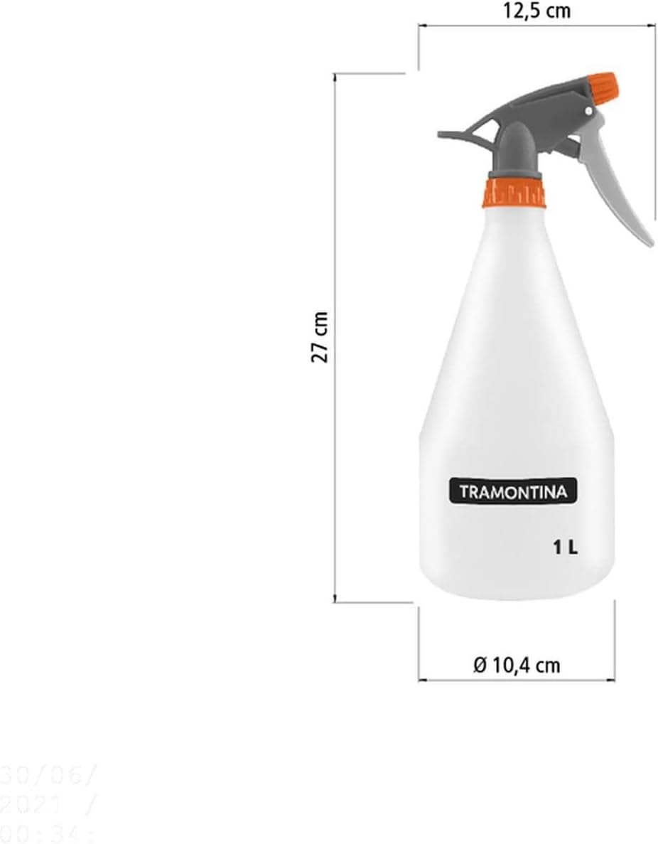 PULVERIZADOR PLÁSTICO MANUAL 1L 78605106 TRAMONTINA