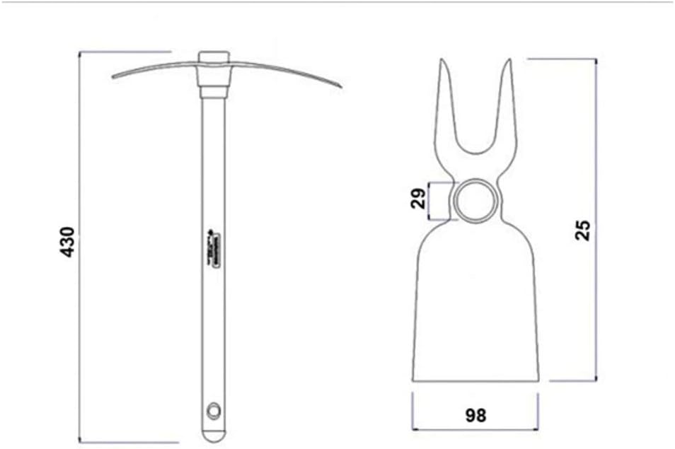 SACHO DUAS PONTA COM CABO 60CM 77802201 TRAMONTINA