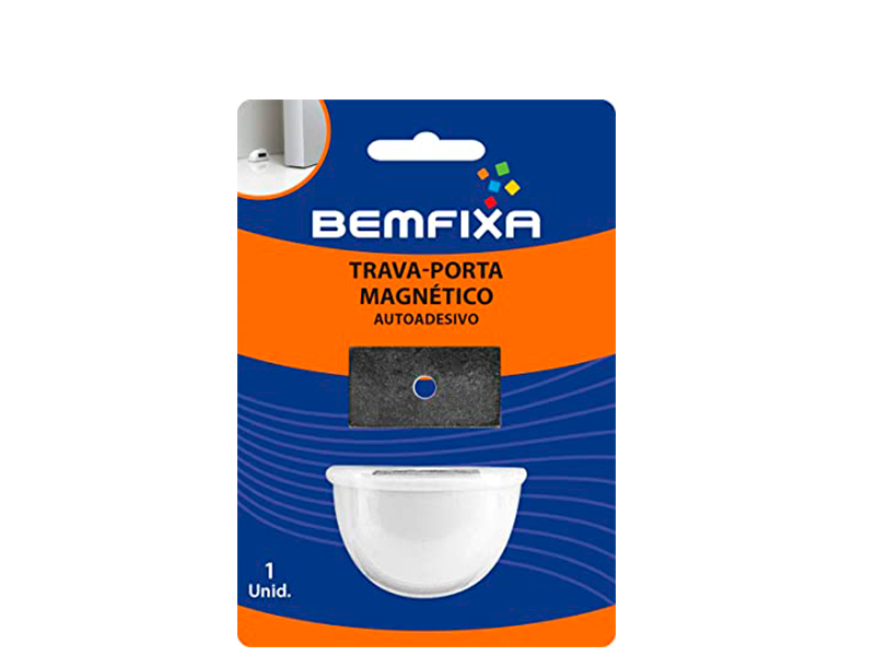 TRAVA PARA PORTA MAGNÉTICA 9028 BEMFIXA
