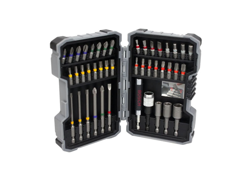 JOGO DE BITS PARA APARAFUSAR COM 43 PEÇAS 2607017164 BOSCH