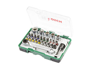 JOGO DE BITS 2607017160 COM 27 PEÇAS E CATRACA BOSCH
