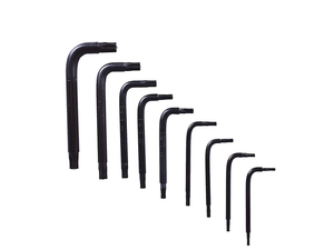 JOGO DE CHAVE TORX 'L' BELZER COM 9 PEÇAS 230409SBR