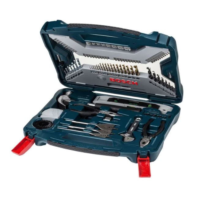 KIT X-LINE PARA PARAFUSAR E PERFURAR COM 103 PEÇAS  2607017395 BOSCH