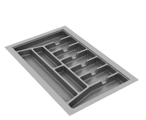 DIVISÃO DE TALHERES 740X480X50MM CINZA  006-CZ CANGO