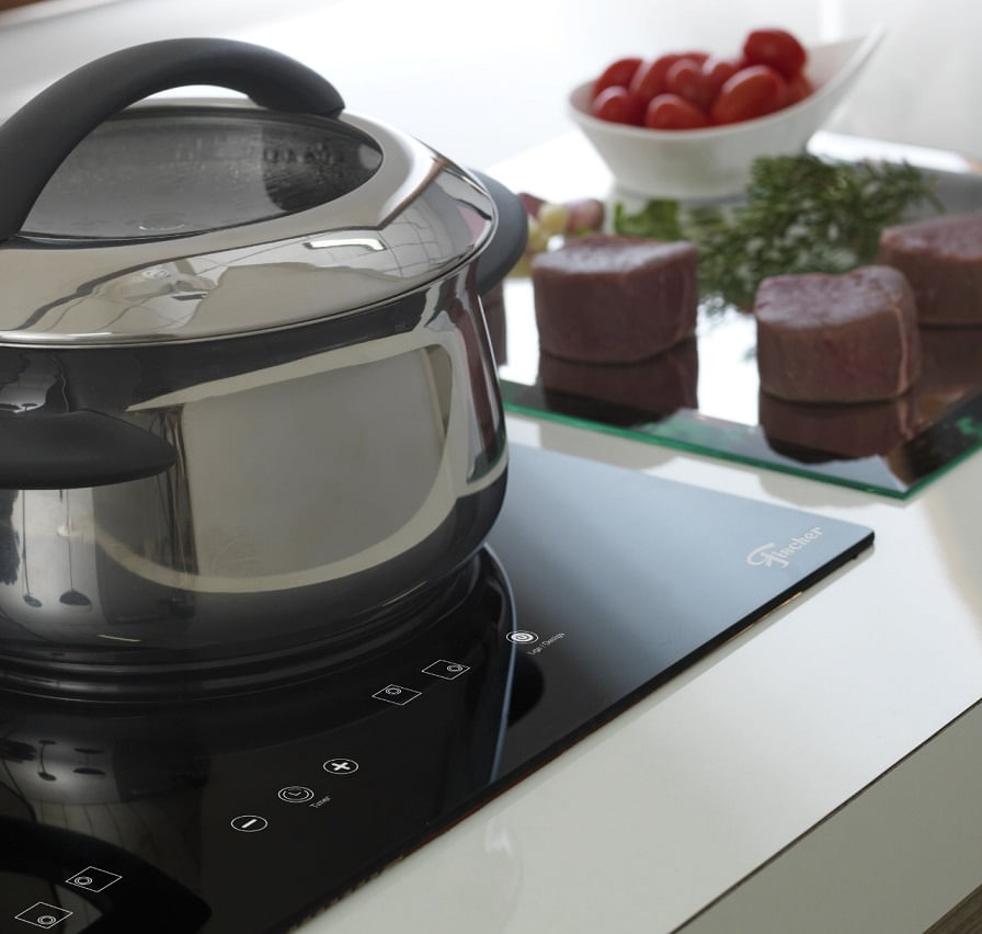 FOGÃO COOKTOP 4Q POR INDUÇÃO MESA VITROCERÂMICA 25943(56251) 220V FISCHER