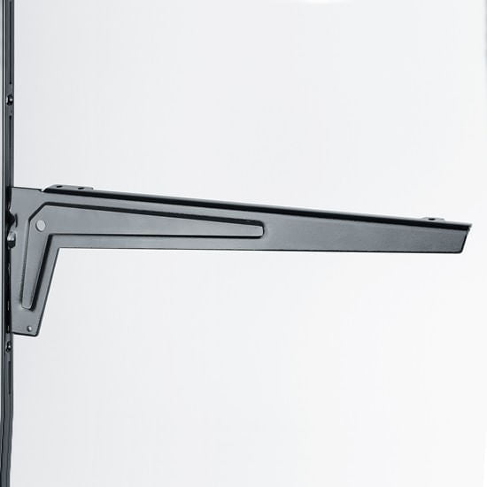 SUPORTE AÇO FICO COM ABA DIREITA 30CM CROMADO 6002310012