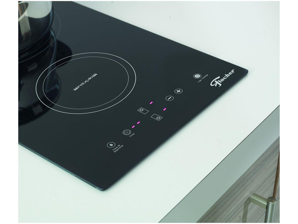FOGÃO COOKTOP 2Q POR INDUÇÃO MESA VITROCERÂMICA 25941(56249) 220V FISCHER
