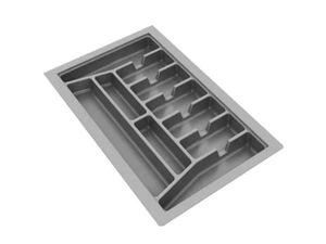 DIVISÃO DE TALHERES 740X480X50MM CINZA  006-CZ CANGO