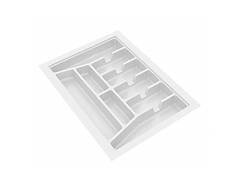 DIVISÃO DE TALHERES 640X480X50MM BRANCO 005-BR CANGO