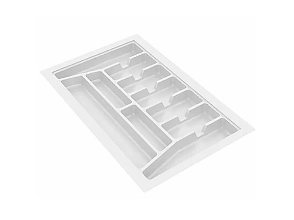 DIVISÃO DE TALHERES 740X480X50MM BRANCO 0706-BR CANGO