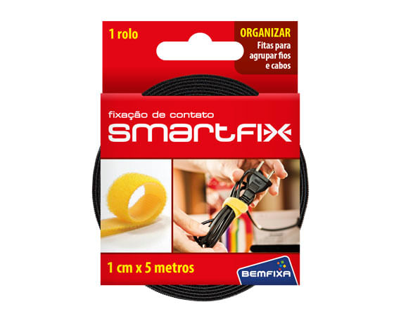 FITA SMARTFIX 10MMX05MT PRETA 5122 BEMFIXA