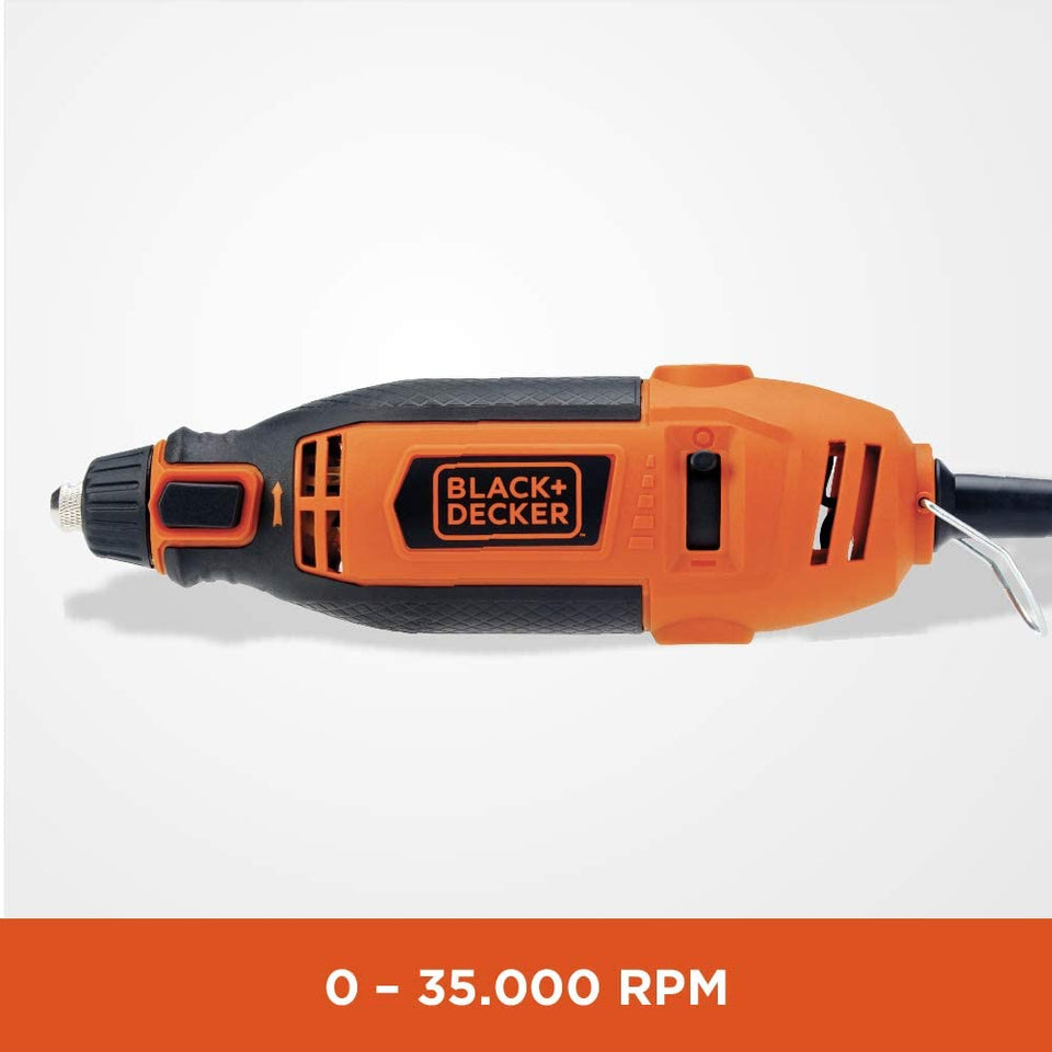 MICRO RETÍFICA RT18KA-B2 180W COM CONTROLE DE TORQUE 220V BLACK & DECKER