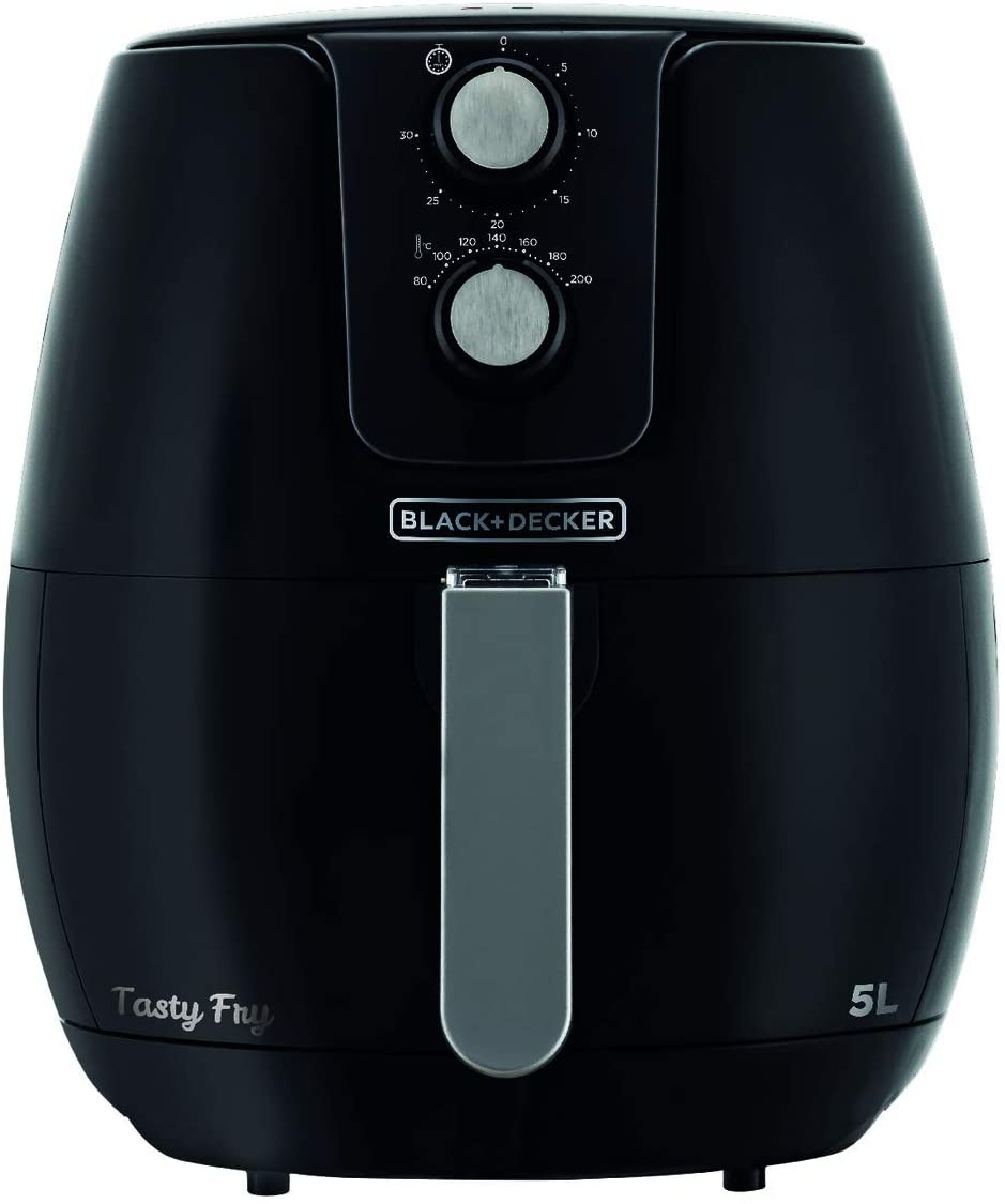 FRITADEIRA SEM ÓLEO AFM5 PRETA 5L 220V BLACK & DECKER
