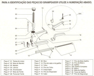 GRAMPEADOR MANUAL 51/A SEM GRAMPO ROCAMA