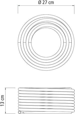 MANGUEIRA DE JARDIM FLEX PVC 3 CAMADAS 20M 79172200 TRAMONTINA