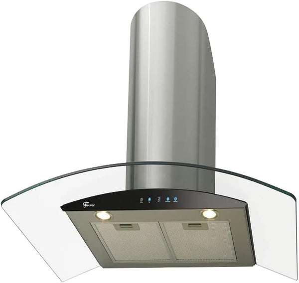 COIFA VIDRO TALENT TOUCH 90CM 16740(17897) 220V FISCHER