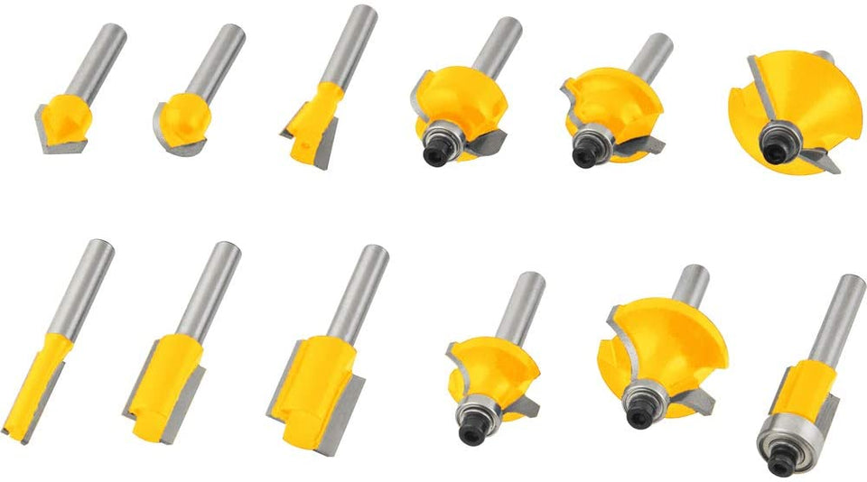 JOGO DE FRESAS PARA MADEIRA COM 12 PEÇAS 53.14.120.120 VONDER