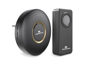 CAMPAINHA SEM FIO PRETA BIVOLT COMFORT DOOR